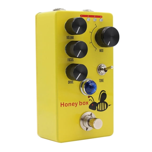 Multifunction Guitar Effects Pedal Guitar Effects Device Distortion Delay Reverbs Professional Musician