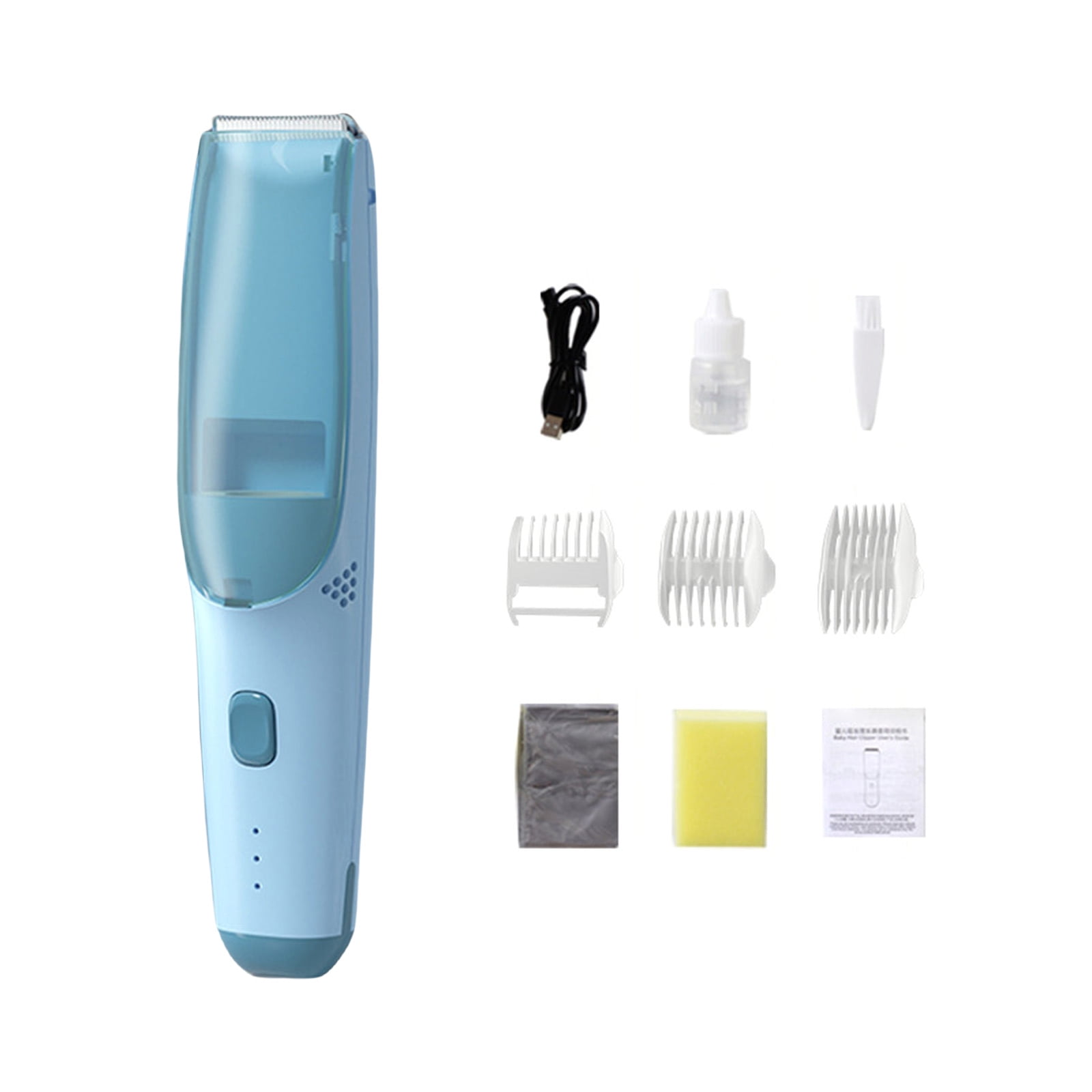 Multifunction Hair Clip Tool with Fast Charging & Safety Desigs Children Hair Clip Tool USB Charging Clip Tool for Baby & Adults