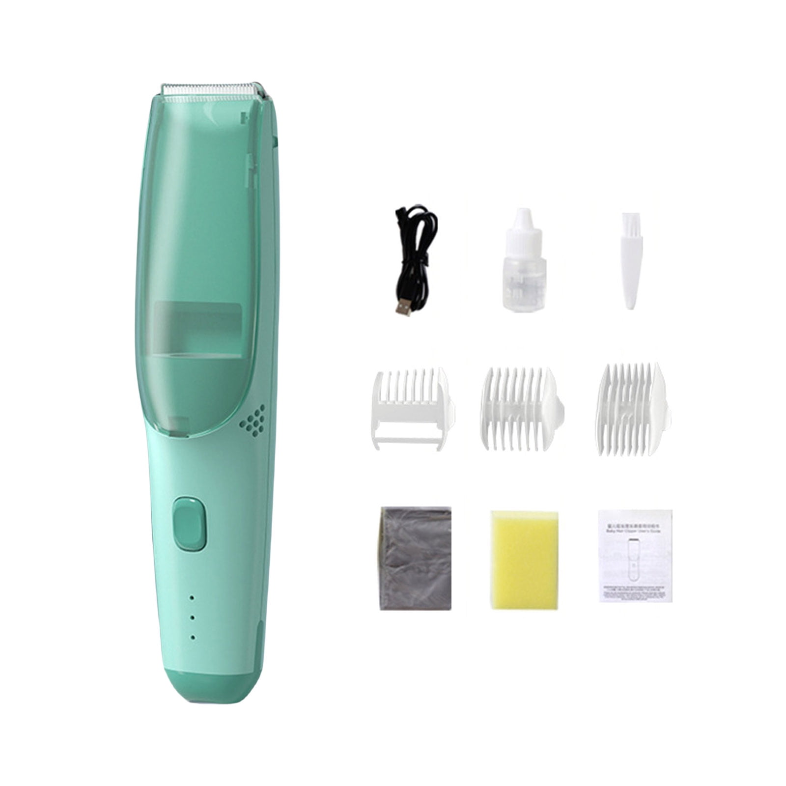 Multifunction Hair Clip Tool with Fast Charging & Safety Desigs Children Hair Clip Tool USB Charging Clip Tool for Baby & Adults