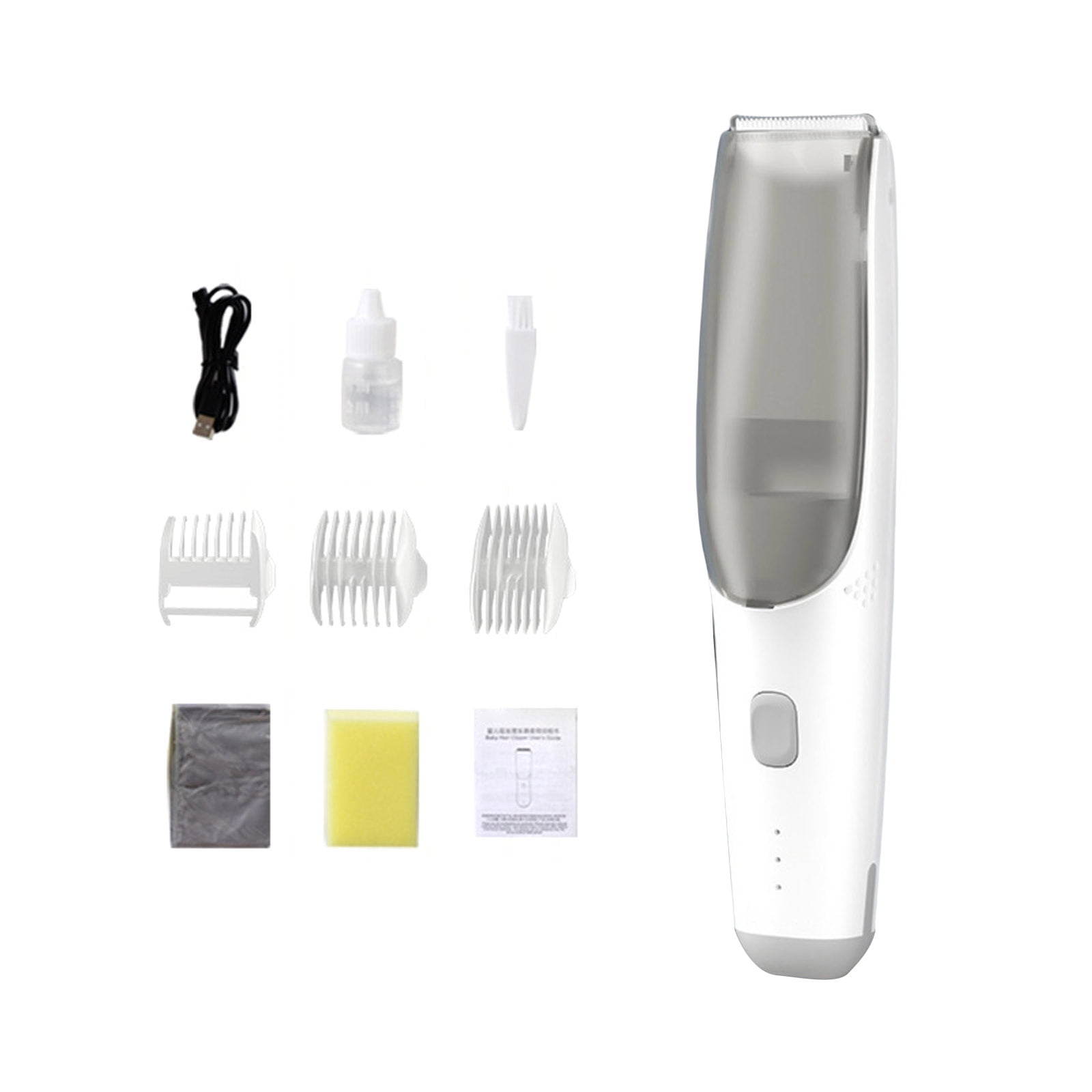 Multifunction Hair Clip Tool with Fast Charging & Safety Desigs Children Hair Clip Tool USB Charging Clip Tool for Baby & Adults