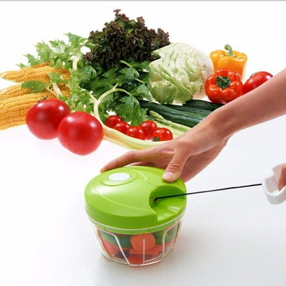Multifunction High Speedy Chopper Design Chopper Garlic Cutter Vegetable Fruit Twist Shredder Manual Meat Grinder Little Slicer