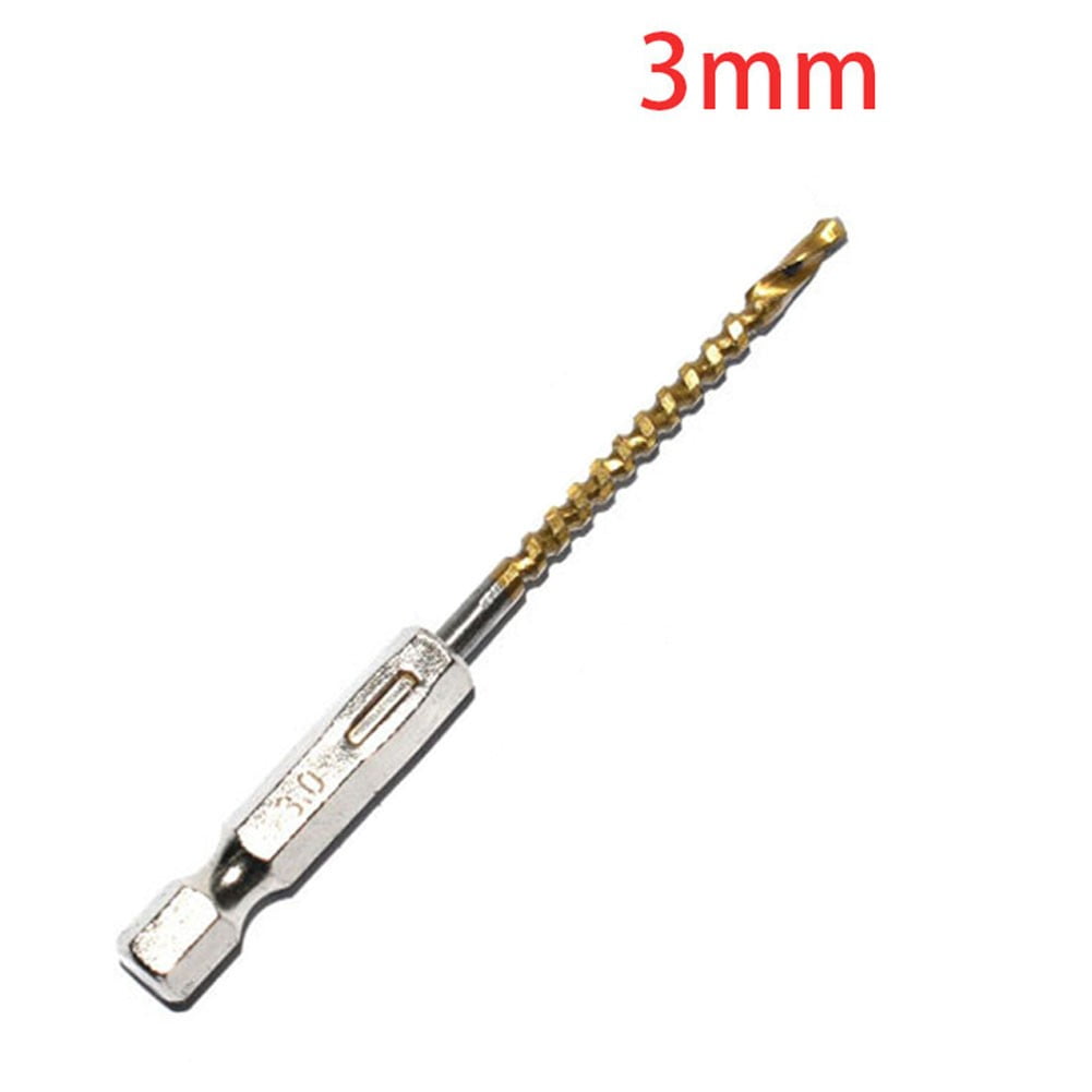 Multifunction Hss Drill Bits Hex Shank Metal Auger Punch Tools