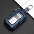 thumbnail image 1 of Multifunction Key Holder Bag Leather Case Ring Wallet Car Zipper Pouch Keychain, 1 of 9