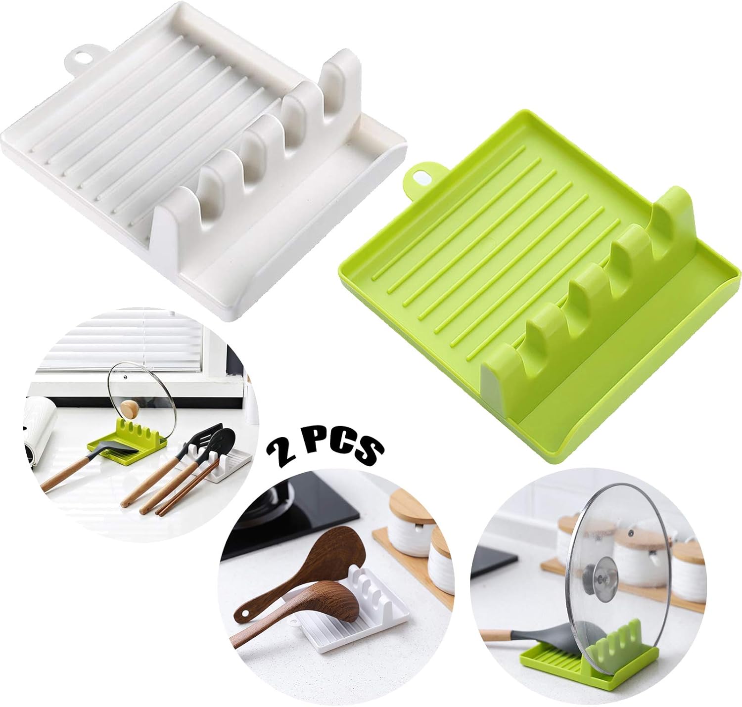 Multifunction Kitchen Rack For Spatula Ladle Spoon, Food-Grade PP ...