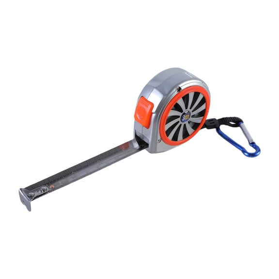 Multifunction Locking Tape Measure with Carabiner & Straps Easy to Carry for Interior Designs & Building Construction