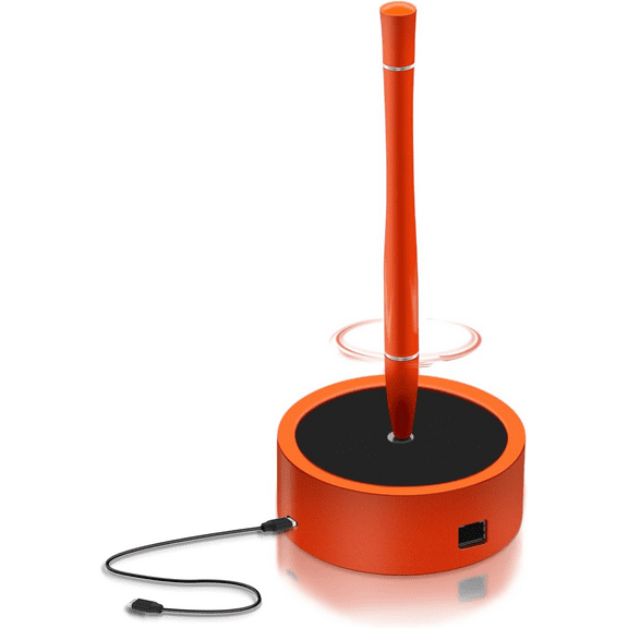 Multifunction Magnetic Levitation Pen with Docking Station, USB3.0 Port, 3-in-1 USB-C Hub & 1000Mbps Ethernet, Outstanding Gifts, Excellent Gifts