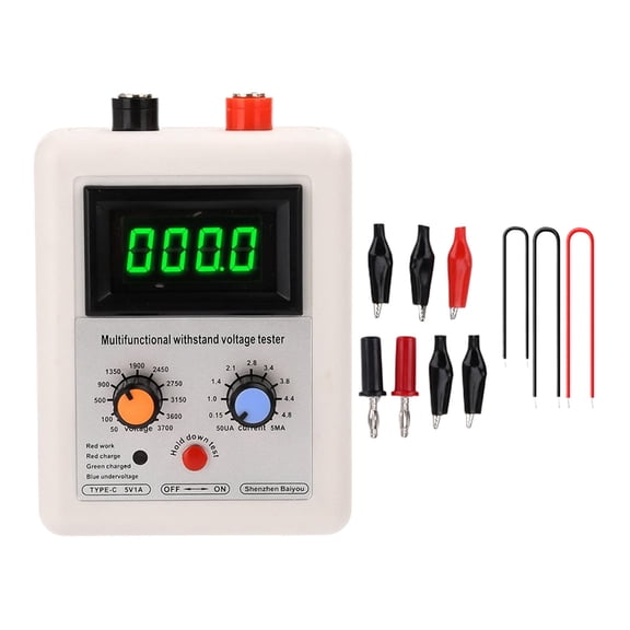 Multifunction Meter Diode Triode Voltages Capability Meter Withstand Voltages Tester IGBT Transistor Tester 50-3700V