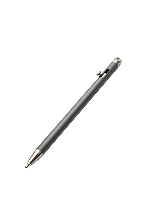Multifunction Mini Keychain Bolt Action Pen Stainless Steel Ballpoint Pen Signature Pen Portable EDC Gadget