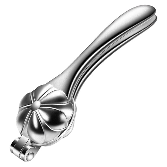 Multifunction Nut Cracker Tool, Aluminum Alloy Chestnut Peeler with Lever Handle, Non-Slip Base Walnut Opener for Kitchen, Automatic Shell Catcher for Pecan Hazelnut 7 Inch, A Sheller