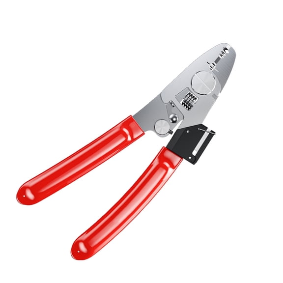 Multifunction Opt Fiber Stripping Tool Fiber Scissor Networking Cord Cutting Pliers Efficient Cable Preparation