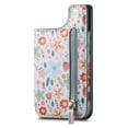 thumbnail image 1 of Multifunction PU Mobile Card Holder Featuring Artistic Pattern Defense & Fast access Card Slot for Credit Cards, 1 of 11