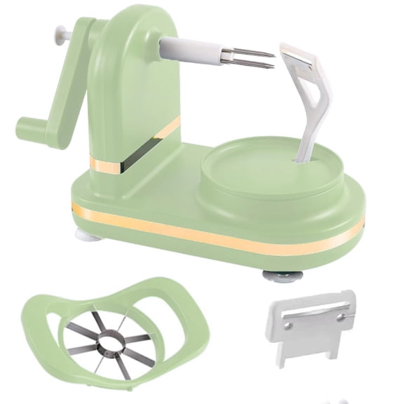 Multifunction Pears Peeler 8 Wedges Slicers Corer Hand Crank Rotating Kitchen Peeling Tool for Vegetable Fruit Potato