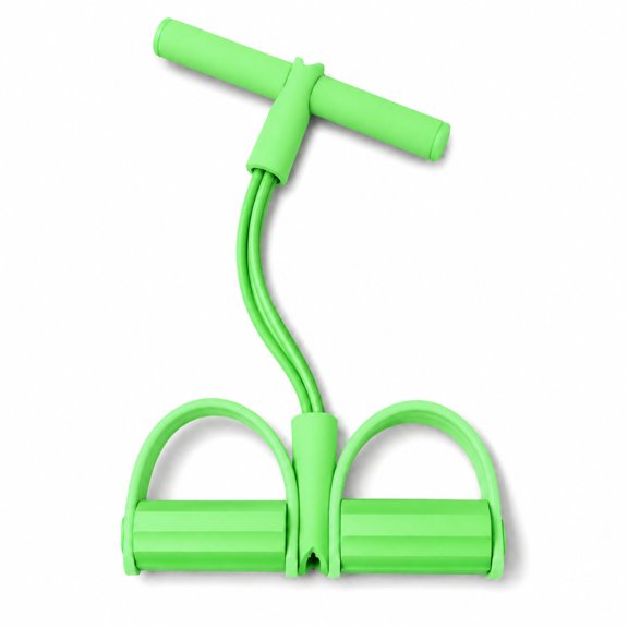 Multifunction Pedal Resistance Band, Yoga Sports Crunches Elastic Pull Rope with Handles, Home Exercise Equipment for Legs, Arms, Core Training