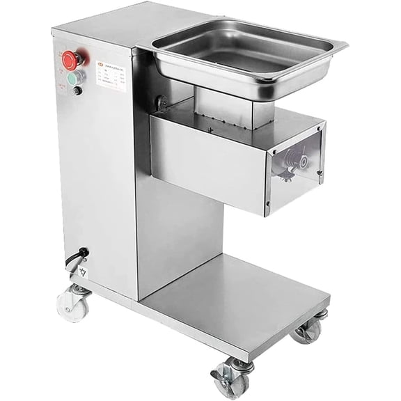 Multifunction QE Stainless Commercial Electric Meat Slicer with 15mm Blade 500Kg/H