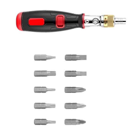 Multifunction Ratchet Screwdriver Set Multi Angle Repair Tool Ergonomic Grip