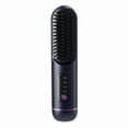thumbnail image 1 of Multifunction Rechargeable Hair Straightener Brush Beard Comb Hair Curler Quick Negative Ion Hair Styler, 1 of 5