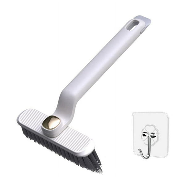 Multifunction Rotating Crevice Cleaning Brush 360°Rotating NoDead Corners Hard Bristle Space Brush for Bat