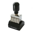 thumbnail image 1 of Multifunction Rubber Stamper Line Dater Wood Handle Date Stamper Office Stamping Tool for Cards Making Scrapbooking, 1 of 13