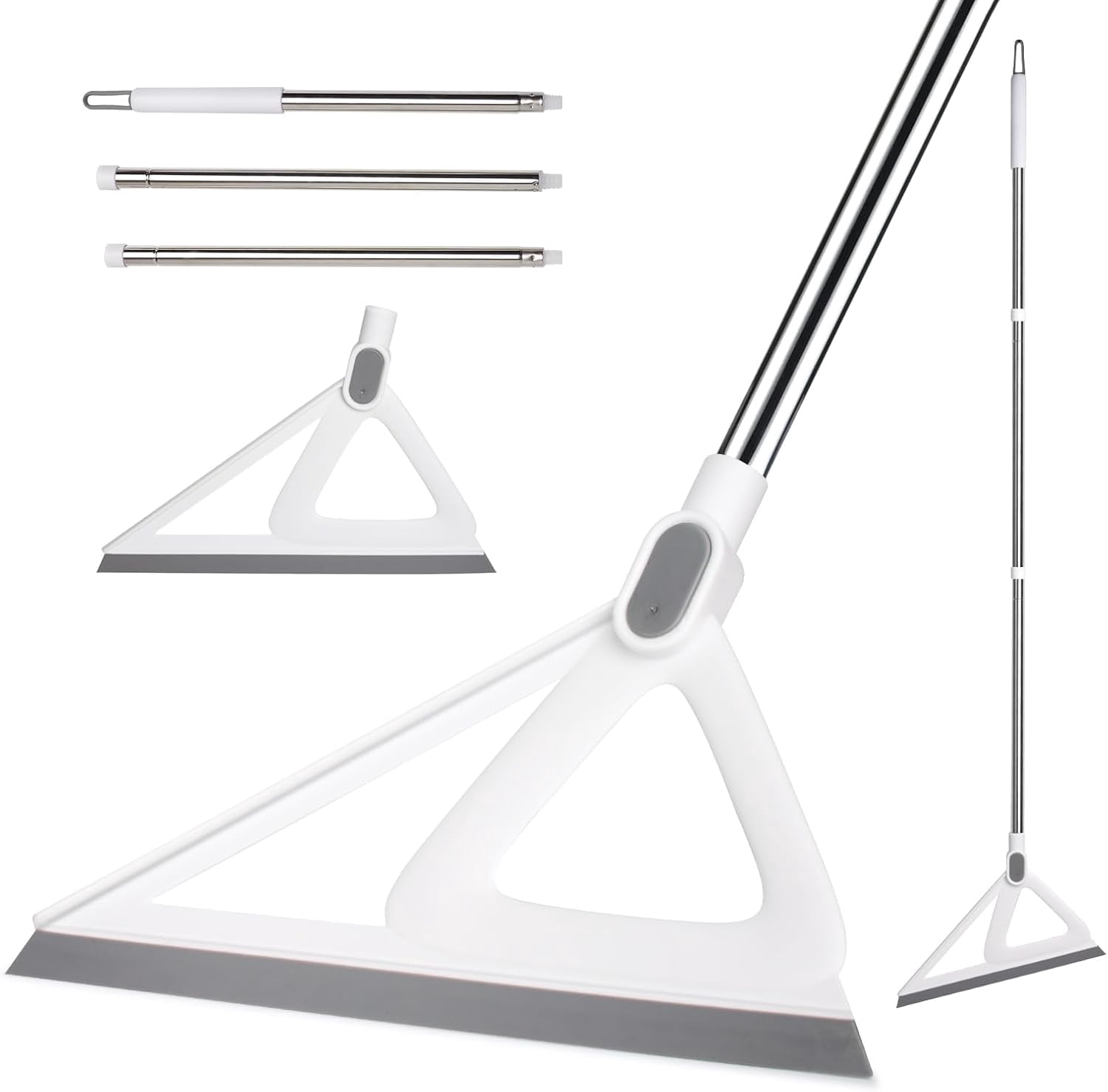 Multifunction Silicone Broom，Squeegee Broom Sweeping Water and Pet Hair ...