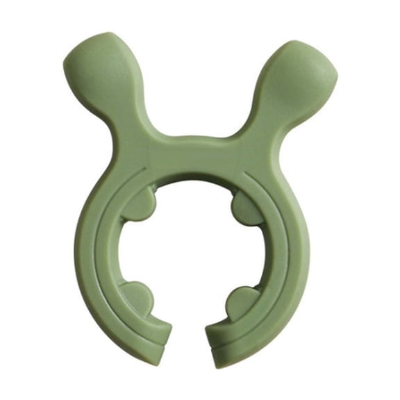 Multifunction Silicone Pot Handle Spatula Rack,Heat-Resistant Food-Grade Silicone Utensil Rest,Clips on Pot Handles,Spoon and Spatula Holder,Prevent Boil-Over,Easy Clean,Kitchen Cooking Tool