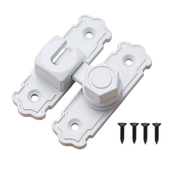 Multifunction Sliding Swing Gate Latches strong Security Device Not Theft Turn Lock Tool for 90° & 180° Installations