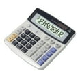thumbnail image 1 of Multifunction Solar Powered Two Power 12 Digit LCD Display Calculator for Office School Home Use, 1 of 8