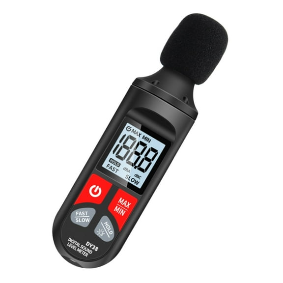 Multifunction Sound Leveling Meter Sensitive Decibel Meter Noise Meter for Recording & Analyzing Noise in Various Setting