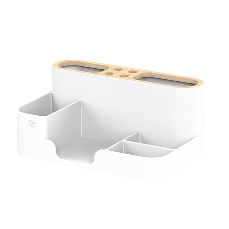 Multifunction Storage Box Pen Holder Desk Collection Organizer Sorter