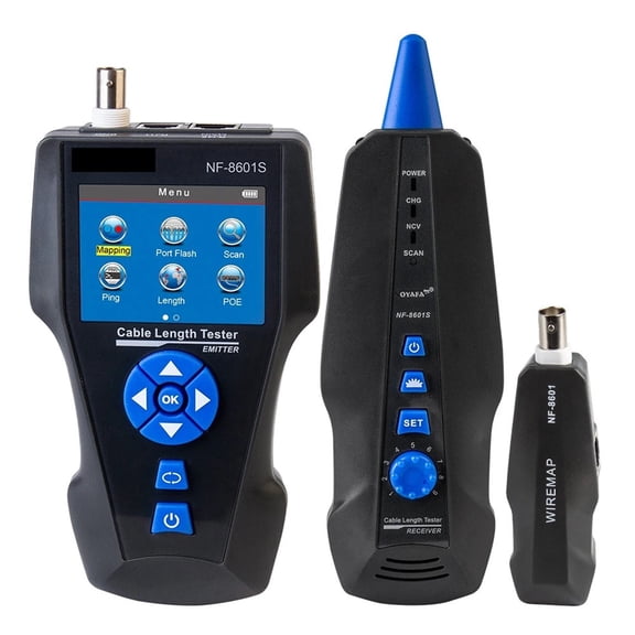 Multifunction TDR Enthernet Cable Tester Rj45 Rj11 BNC Cat5 Cat6 6E Cat7 POE Lan Test Ping Network Cable Tracker ,circuit check