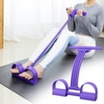 thumbnail image 1 of Multifunction Tension Ropes, 8-Tube Elastic Exercise Bands Resistance with Handle and Foot Pedal, Non-Slip Stretching Strap for Abdomen Waist Arm Leg, 1 of 7