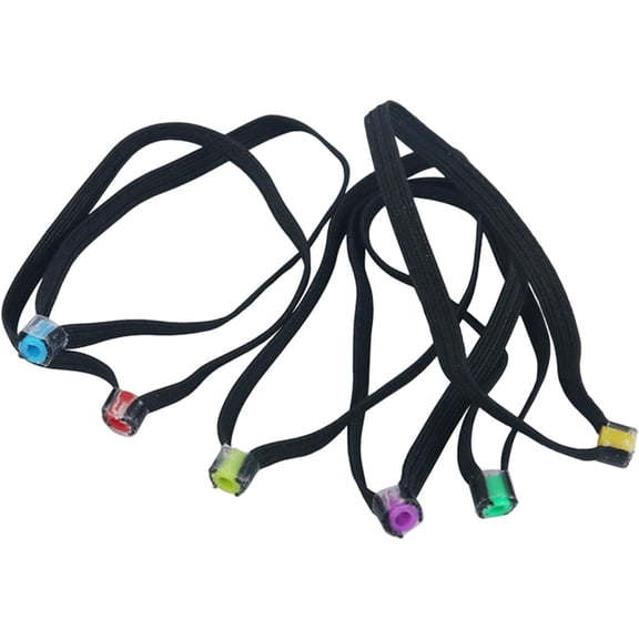 Multifunction Tippet Spool Tenders Tippet Rings Gadget Fishing Line Loop for Outdoor Fishing Equipment, 6 Piece.