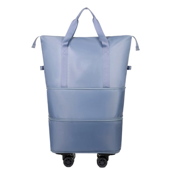 Multifunction Travel Trolley Bag Large Capacity Waterproof Roller Luggage Bag with Pulley Systems Wheeled Suitcase Bag