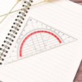 thumbnail image 1 of Multifunction Triangular Ruler Scribing Ruler Triangle Rulers Tools 45 degrees, 1 of 8