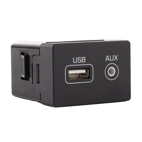 Multifunction USB Auxiliary Input Jacks Assembly Automotive Sound Interfaces Accessories for IX25 96120C1000 96120-C1000