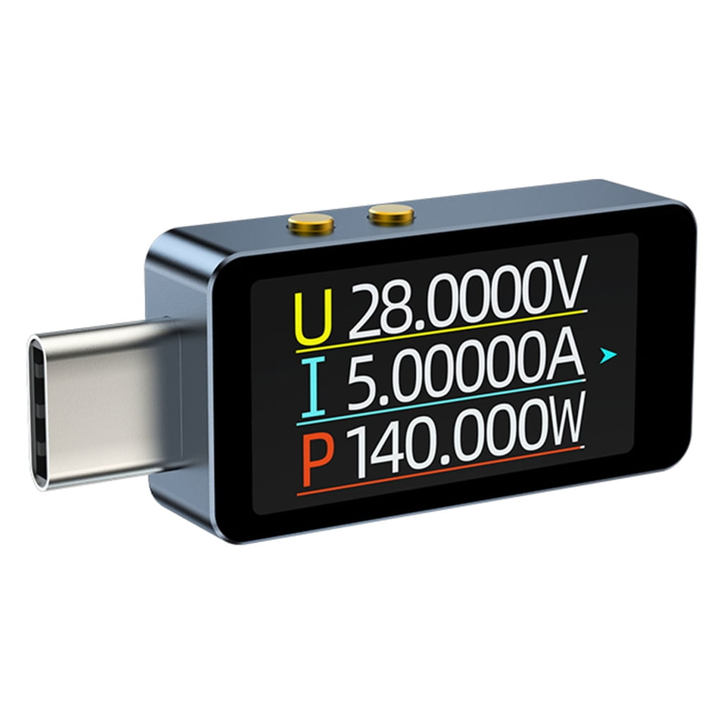 Multifunction USB C Power Meter with Voltages and Current Testing DC4V ...
