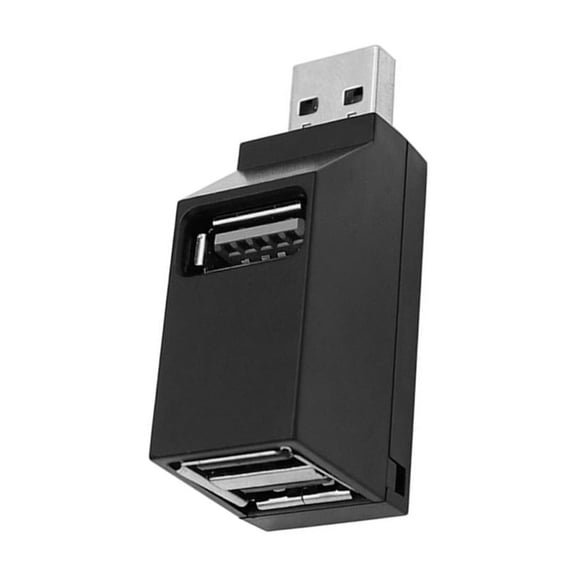 Multifunction USB2.0 Hubs 3 Port Expander Splitter for Laptop Car Tablet Air and More Gadgets