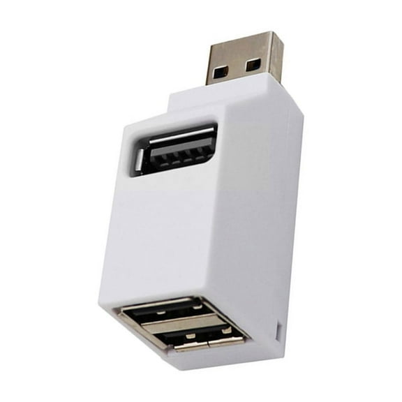 Multifunction USB2.0 Hubs 3 Port Expander Splitter for Laptop Car Tablet Air and More Gadgets