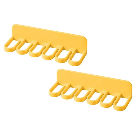 Multifunction Wall Hanger - ABS Heavy Duty Coat & Backpack Hook - No Drill Adhesive Rack for Kitchen, Bathroom - Holds Towels, Clothes, Bags - Large Load Capacity Space Saver