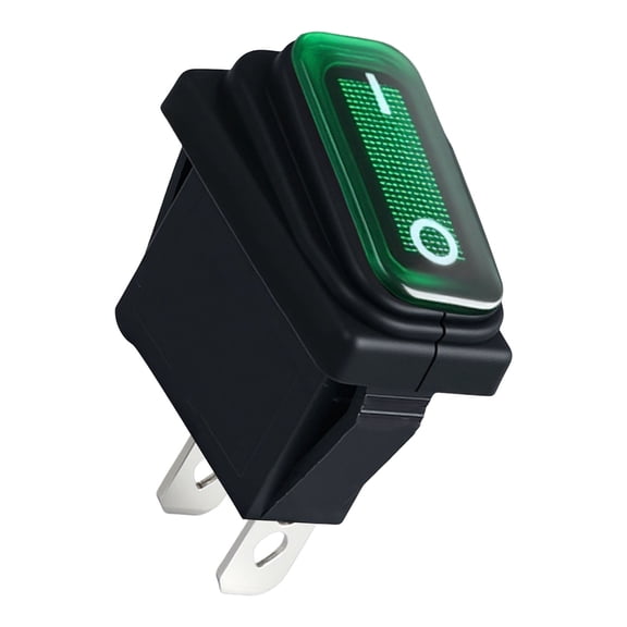 Multifunction Waterproof Miniature Toggle Switches 2 Pin Button Switches Electrical Switches Simple to Operate for Control Panels