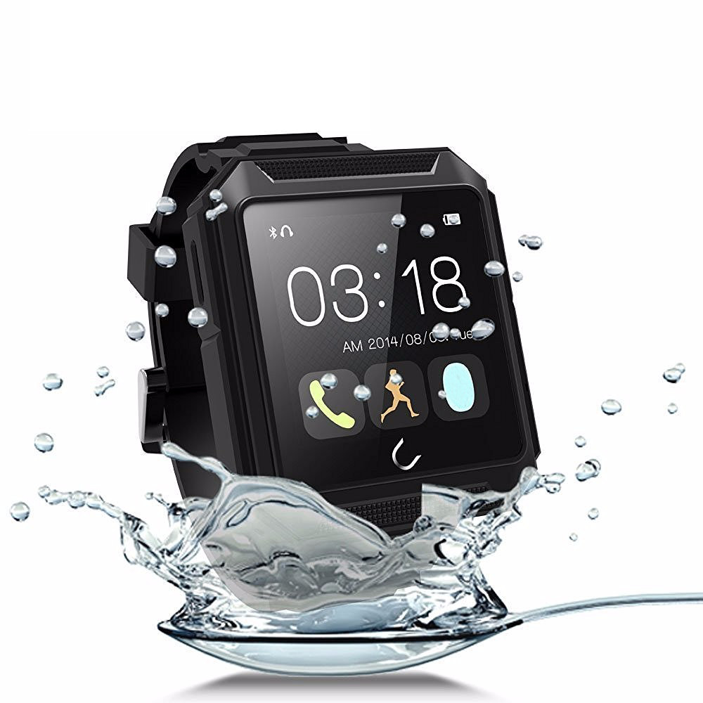 Waterproof Smart Watch for Android & iOS, Fitness Tracker, Sleep & Step ...