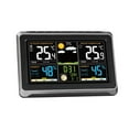 thumbnail image 1 of Multifunction Weather Station Alarm Clock Thermometer Hygrometer Wireless Sensor Sunrise Sunset Hygrothermograph ,High Precision, 1 of 6