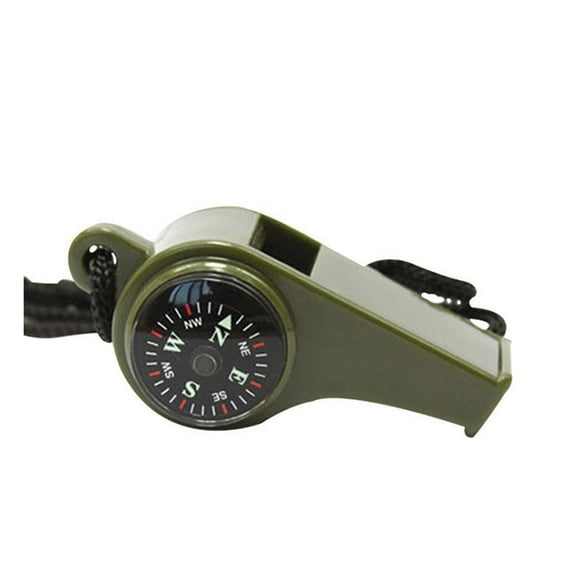 Multifunction Whistle for Camping Hiking Gear with Temperature Display and Emergency Alarm Portable Outdoor Tool