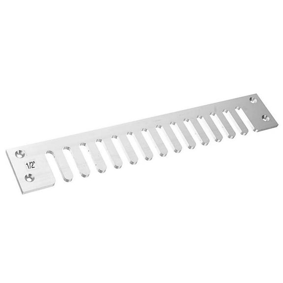 Multifunction Woodworking Tool Aluminium Practical Semipermeable Tenoner Pitch Dovetail Template Router Template