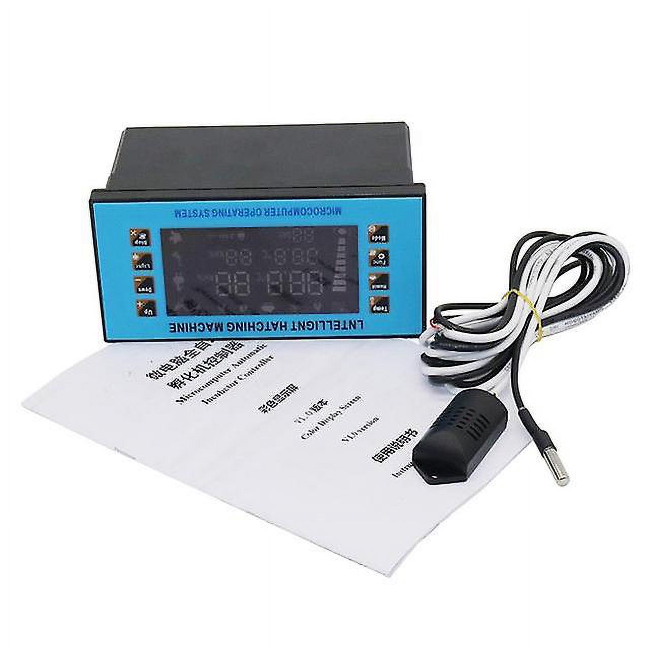Multifunction intelligent color led screen temperature humidity incubator controller chicken