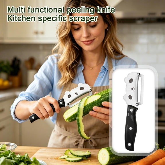 Multifunction vegetable peeler Vegetable Peeler, Premium Stainless Steel Vegetable Peeler with Non Slip Handle, Multifunctional Kitchen Peeler Tool for Potatoes Apples Carrots, 1 Pack