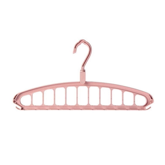 Multifunctional 11-Hole Clothes Hanger, Large Capacity Dormitory and Bedroom Storage, Space-saving Wardrobe Organizer, Vertical and Horizontal Hanging Options