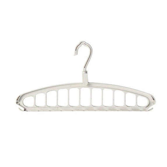 Multifunctional 11-Hole Clothes Hanger, Large Capacity Dormitory and Bedroom Storage, Space-saving Wardrobe Organizer, Vertical and Horizontal Hanging Options