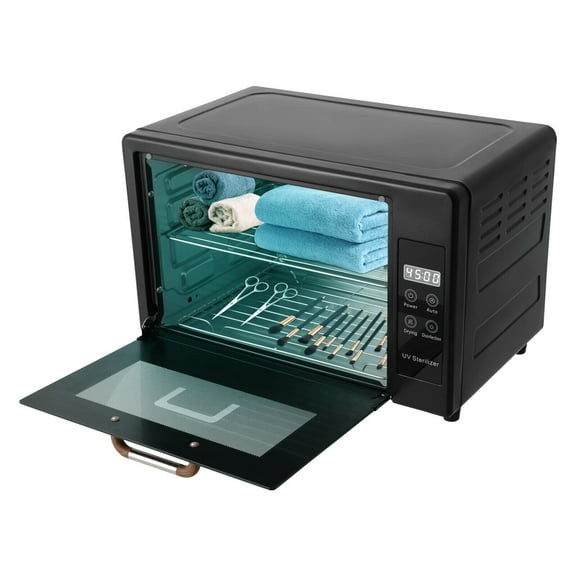 Multifunctional 2 Tiers Sanitizer, Modern Style Stainless Steel Dryer, 110V-60Hz Large Capacity Dryer Machine Drying Temp: 75/ 167 