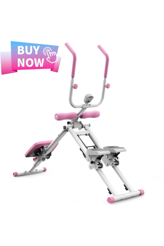 Multifunctional 2-in-1 Stair Stepper and Ab Workout Machine for Home, Seamlessly Switch Between Stepper and Ab Trainer – Compact Fitness Equipment