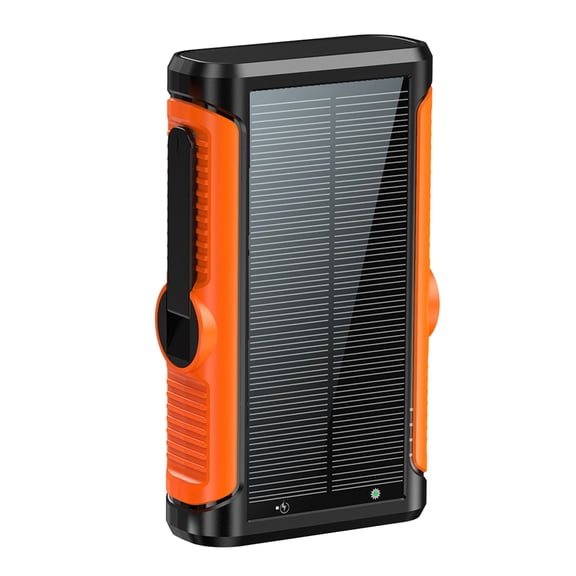 Multifunctional 20000mAh Solar Chargers With Hand Crank And Wireless Charging For Outdoor Adventures